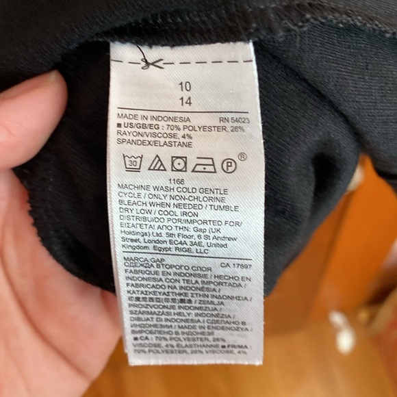 Black polka dot mini dress - Picture 5 of 5